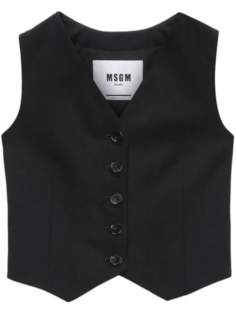 button-up waistcoat