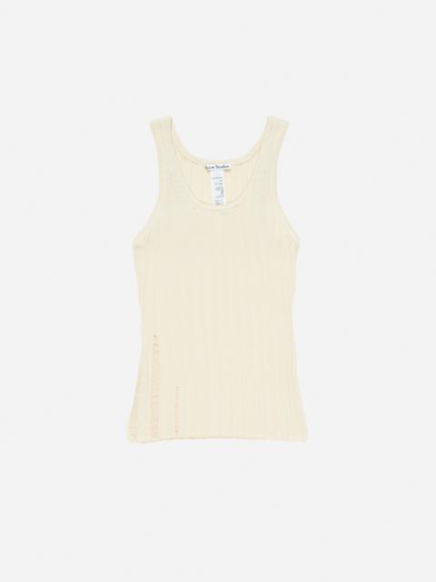 Tank top - Cream white