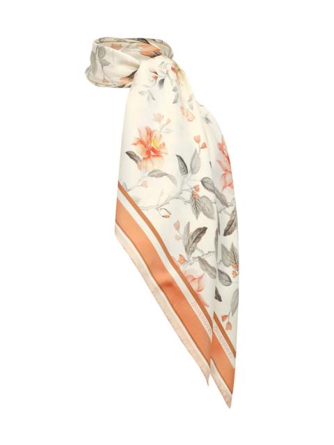 PRINTED SILK SQUARE 90