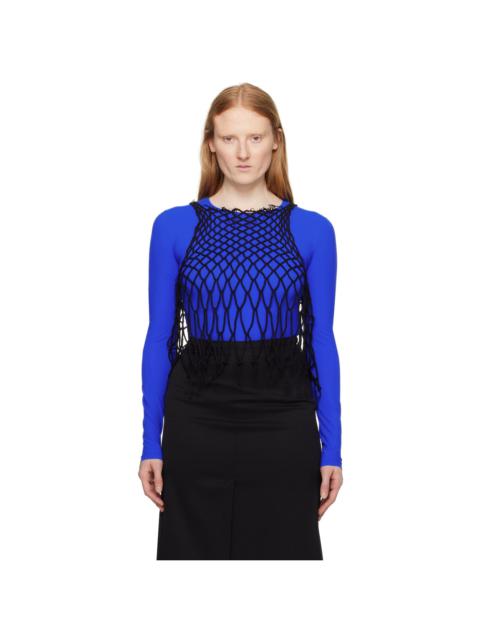 Black Frayed Camisole