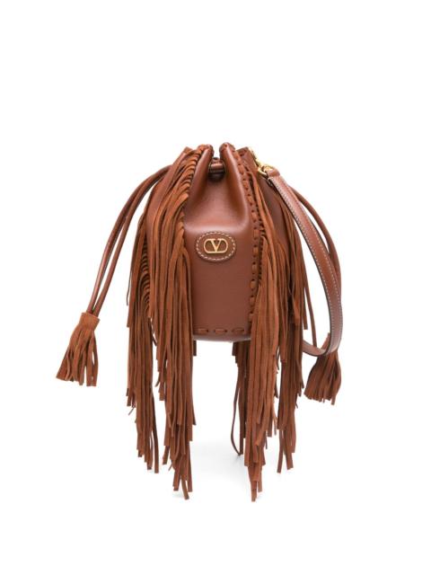VLogo Signature bucket bag