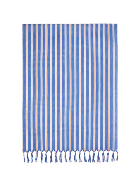 Navy December Generic Stripes Stole Scarf