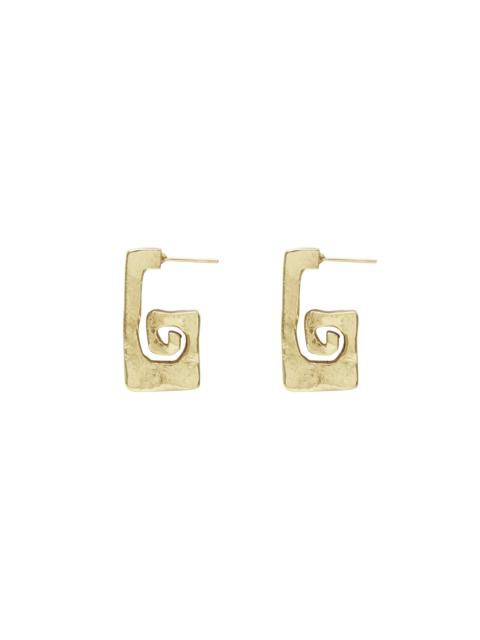 Le Jardin Long Spiral Earrings