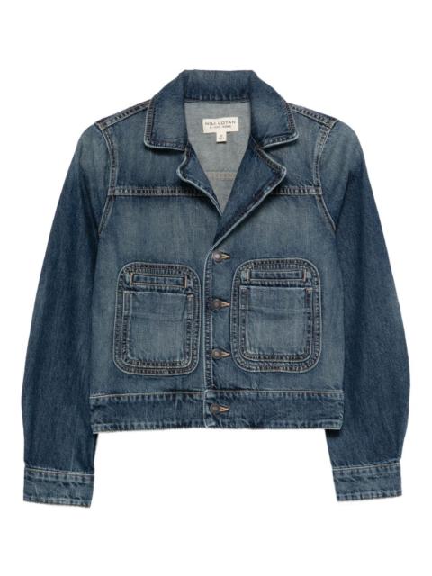 patch-pocket denim jacket