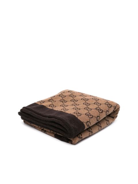 GG Supreme cotton beach towel