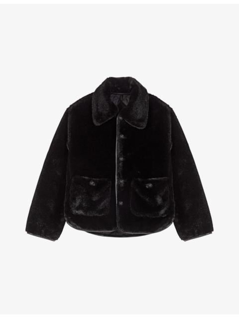 Reversible Sequin-Embellished Puffer Jacket