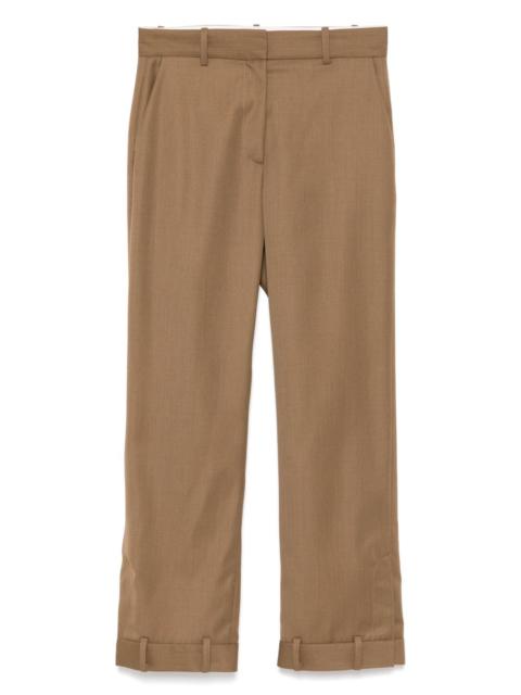 deconstructed tailored trousers