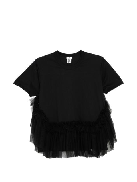 ruffled T-shirt