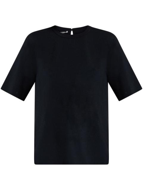 compact-knit T-shirt