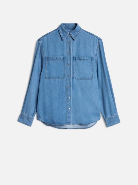MILITARY SHIRT in Denim Celestial