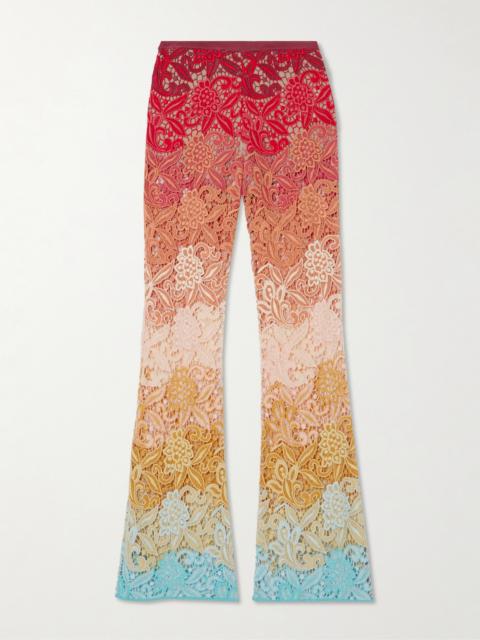 Macramé Flared Pants