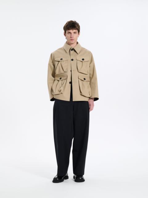 Frank Rubberised Utility Jacket