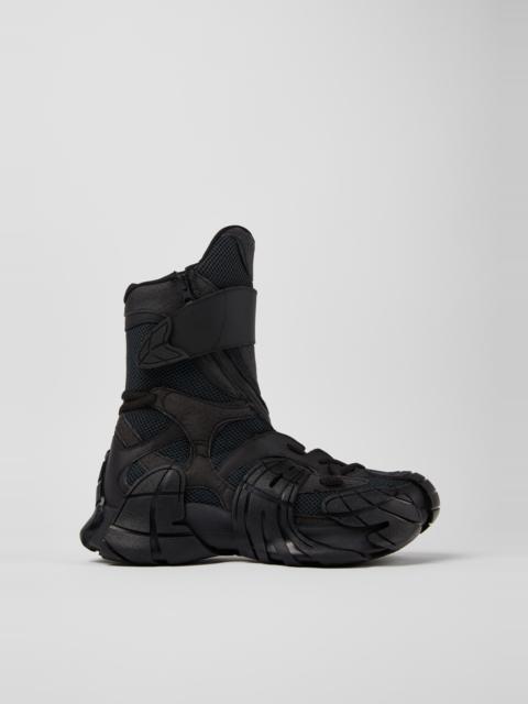 Black Textile Boots