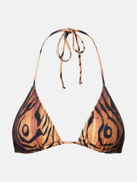Trompe l’oeil bikini top