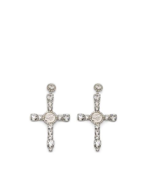 cross earrings