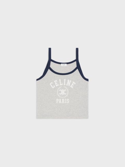 celine tank top IN cotton jersey
