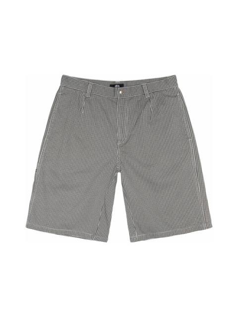 Stussy Chino Work Short Houndstooth