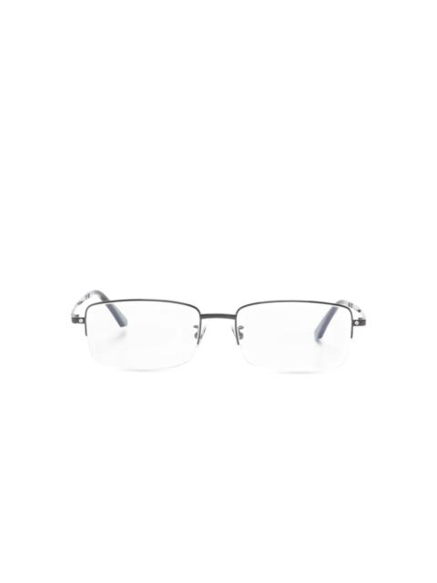 rectangle-frame glasses