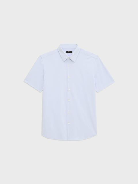 Irving Short-Sleeve Shirt in Structure Knit
