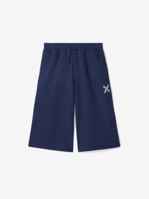 Oversized KENZO Sport 'Little X' shorts
