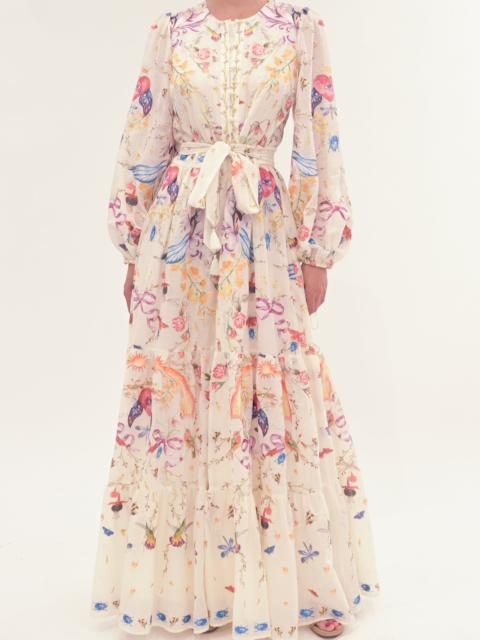 THREADWORK VOILE MAXI DRESS