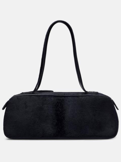 Simona calf hair shoulder bag