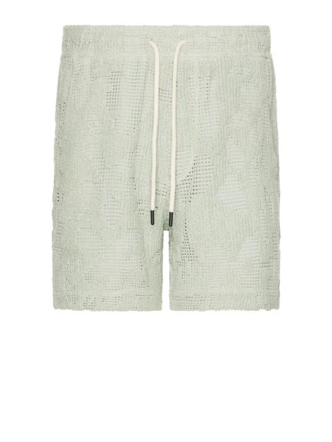 Galbanum Crochet Short