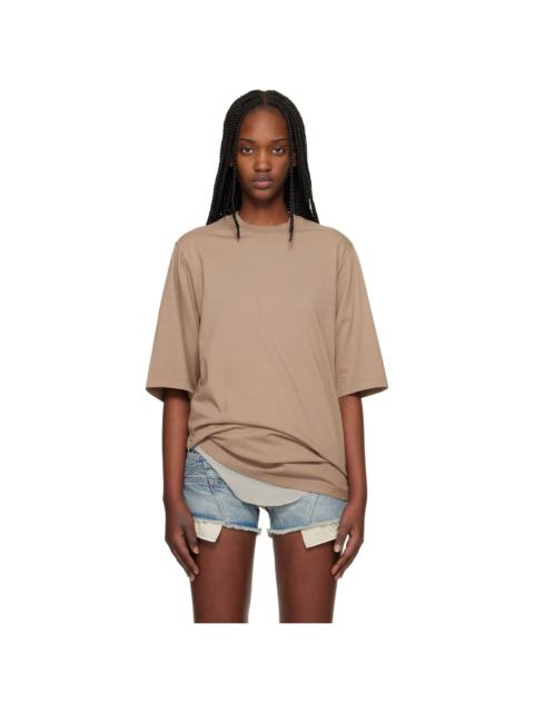 Tan Temple Jumbo SS T-shirt