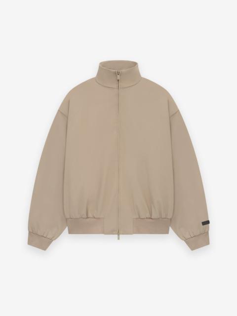 Bonded Nylon Bomber Jacket