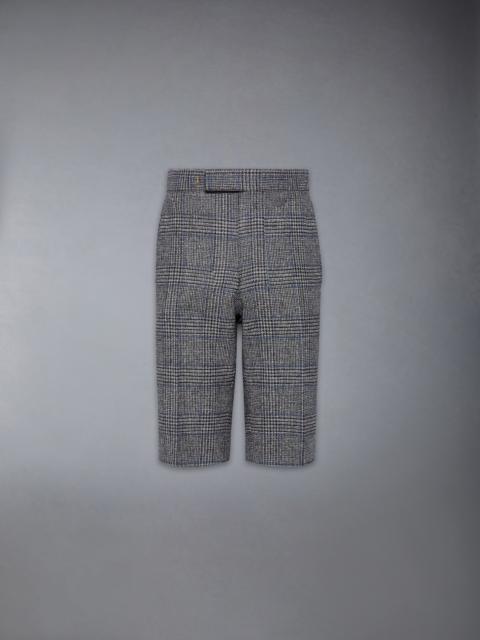 PRINCE OF WALES HUNTING TWEED BACKSTRAP SHORT