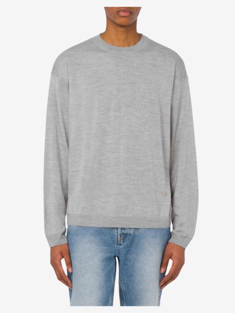 WOOL AND SILK PULLOVER GOLDEN M