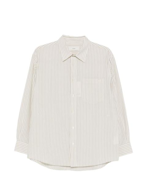 striped pocket shirt