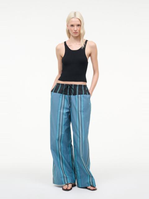 STAUD MATEO PANT MARINA STRIPE MULTI