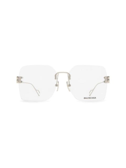 BB rimless glasses