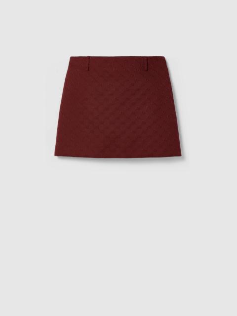 Original GG canvas mini skirt