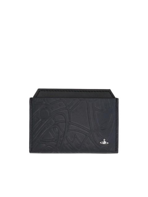 embossed-design cardholder