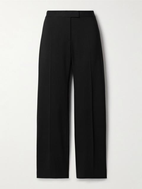 Cam woven straight-leg pants Black