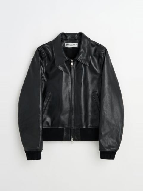 Radar Bomber Malleable Black Bull Hide