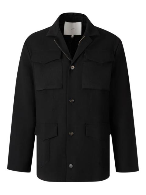 virgin-wool shirt jacket