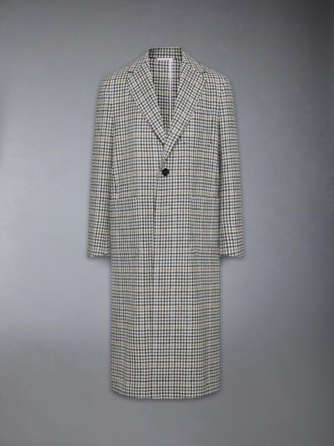 GUNCLUB CHECK HUNTING TWEED UNCONSTRUCTED OVERCOAT