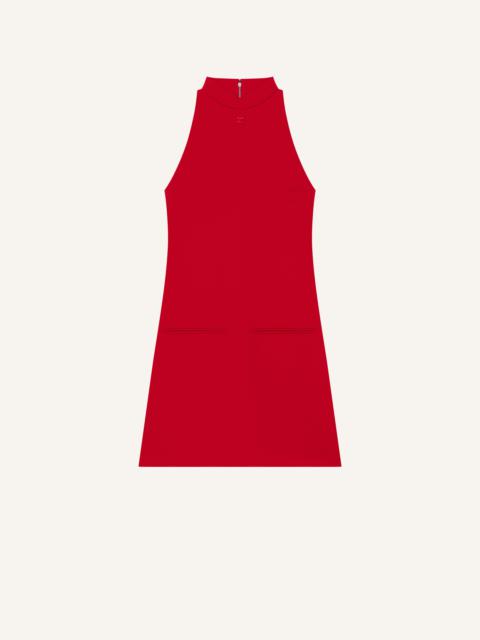 HERITAGE CREPE A-LINE DRESS