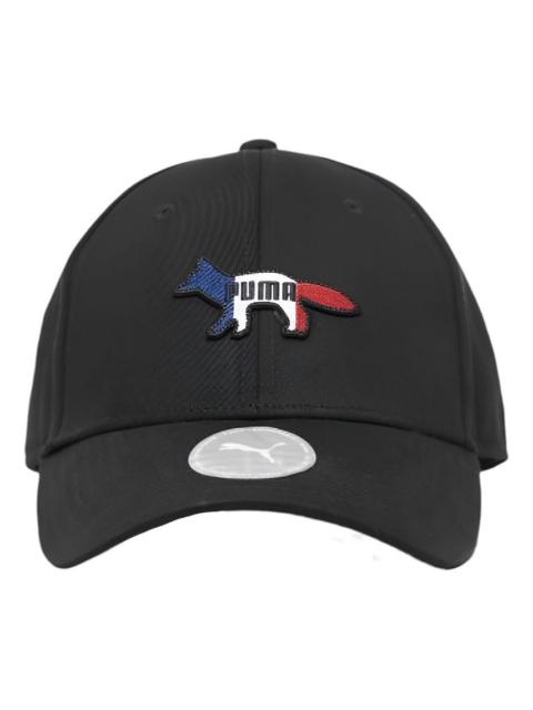 PUMA x Maison Kitsune Baseball Cap 'Black' 023337-01