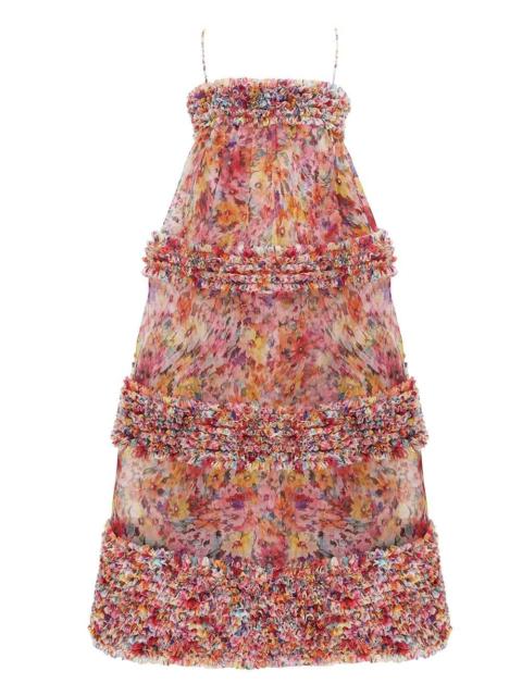 LUNA RUFFLE BANDEAU GOWN