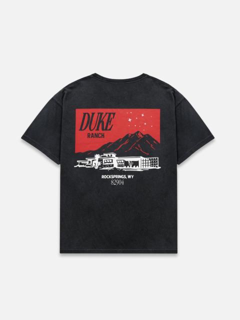 Duke Ranch Vintage Black + Red T-Shirt