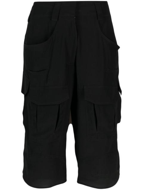 cargo knee-length shorts