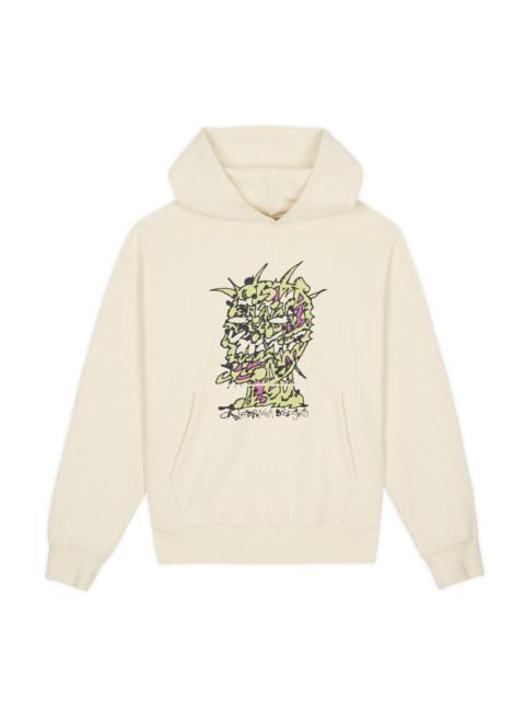 Scrambled Head Hoodie - Natural
