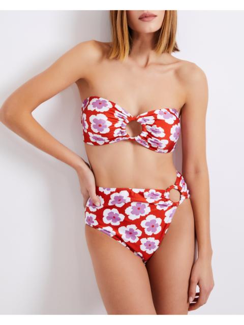 WINDFLOWER MID-RISE BIKINI BOTTOM (FINAL SALE)