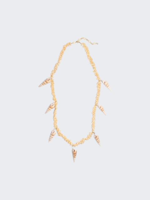 Jardin Aquatique Necklace Oro/giallo/cream