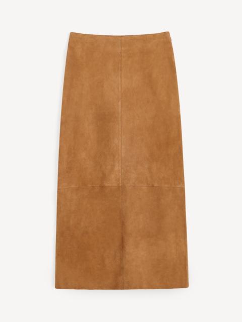 Palomie Suede maxi skirt