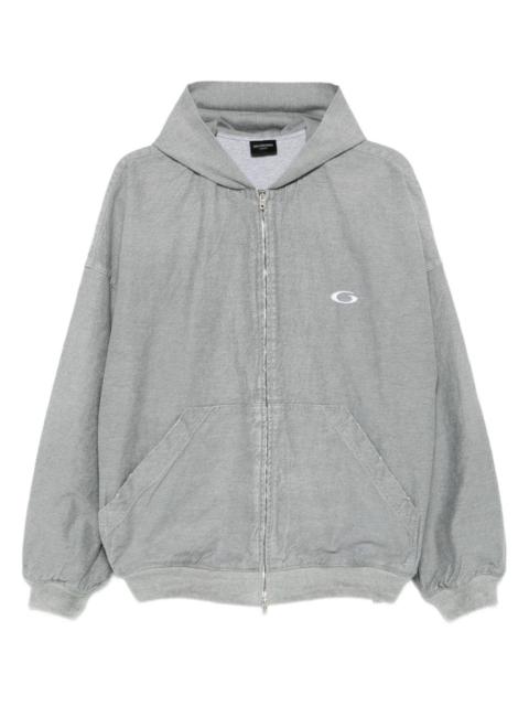 zip-up hoodie